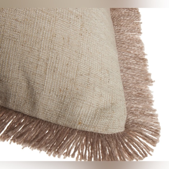 NEW Multicolor Embroidered Feather Bouquet Throw Pillow - Picture 7 of 9